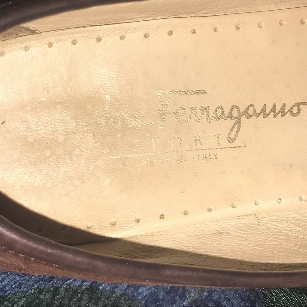 Salvatore Ferragamo Shoes Women’s Size 8.5 Women’s Brown Suede Loafers - Picture 7 of 12